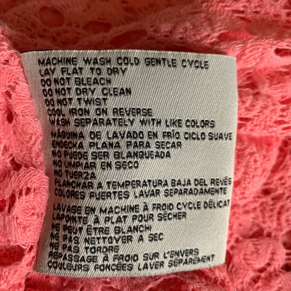 Simply Noelle Pink Coverup Size XXL - Picture 6 of 6